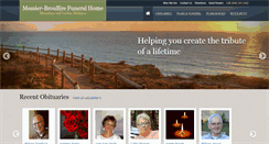 Desktop Screenshot of mbfuneralhome.com